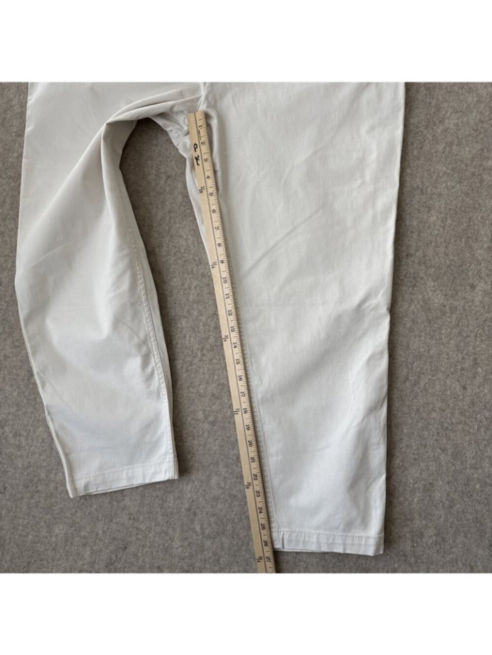 Boden Classic Chino Pant Slim Ankle Length Ecru Womens 14 New - Picture 10 of 16
